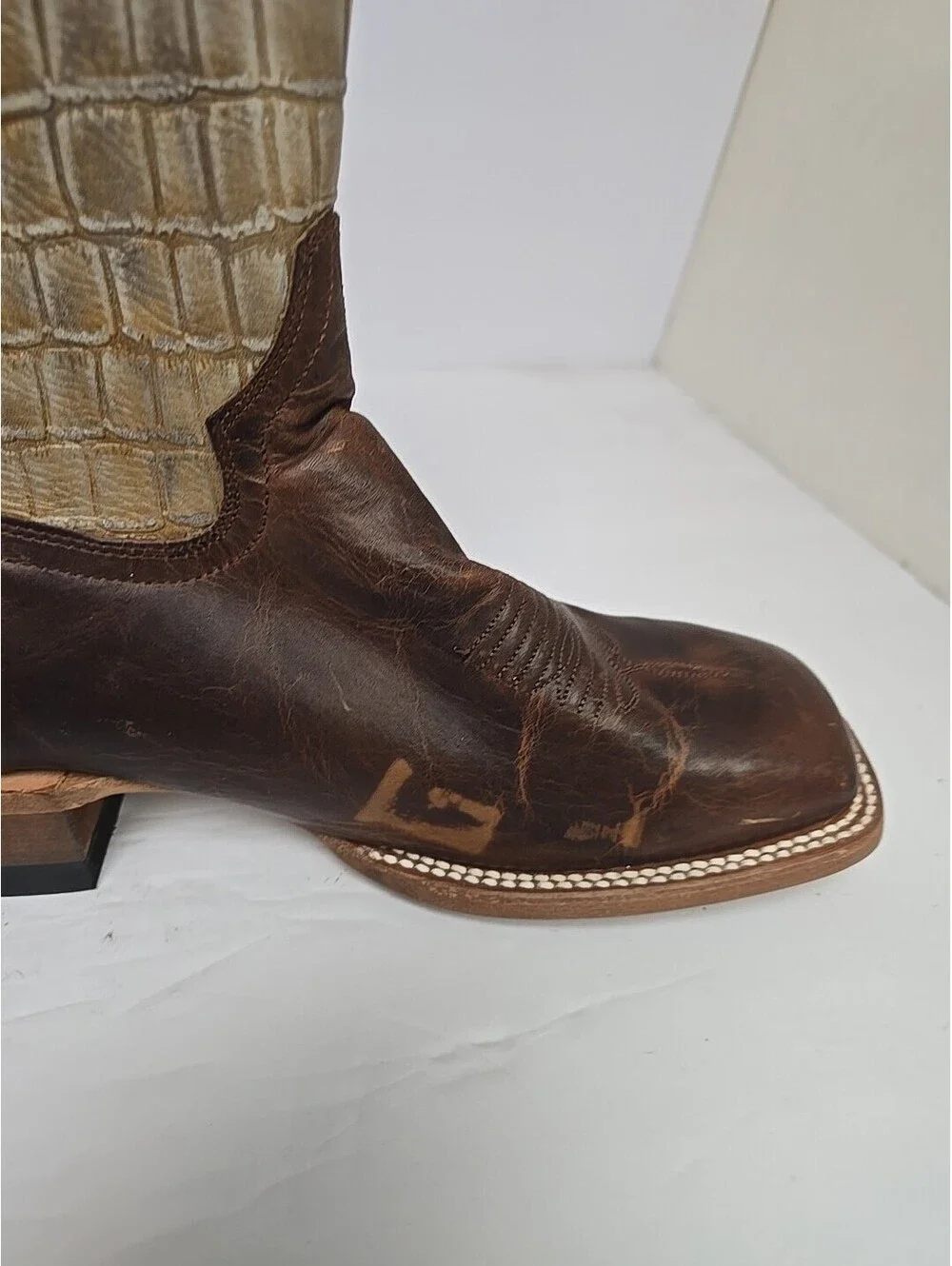 Shyanne Women's Wilder Western Boot Wide Square Toe -Bbshysp20p6-2 Brown 8.5M